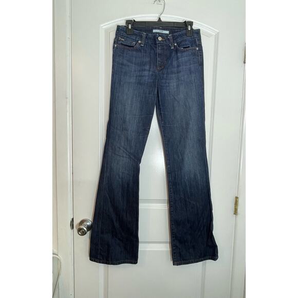 Joe's Jeans Denim - Joe's Jeans Y2K Style Muse Dark Wash Raven Low Rise Flare Leg Jeans Size 28